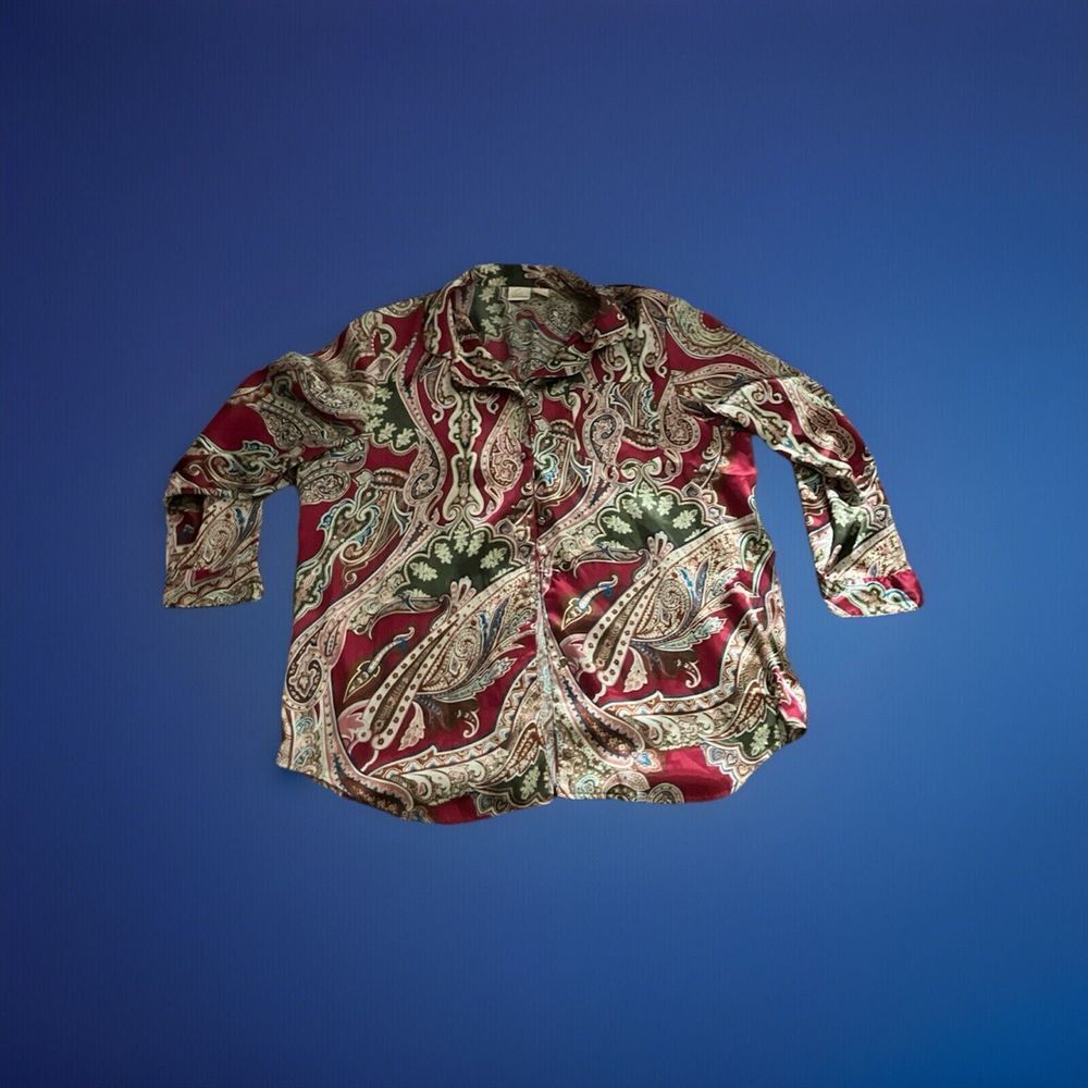 Sophia By Delicates‎ Size XL Button Up